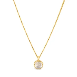 Dinny Hall Gem Drop Small Rose Cut Pendant