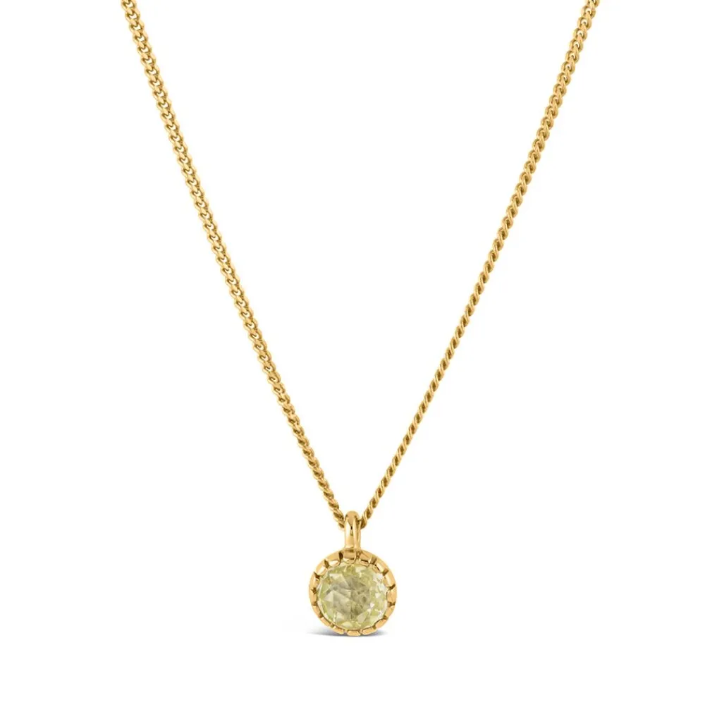 Dinny Hall Gem Drop Small Rose Cut Pendant