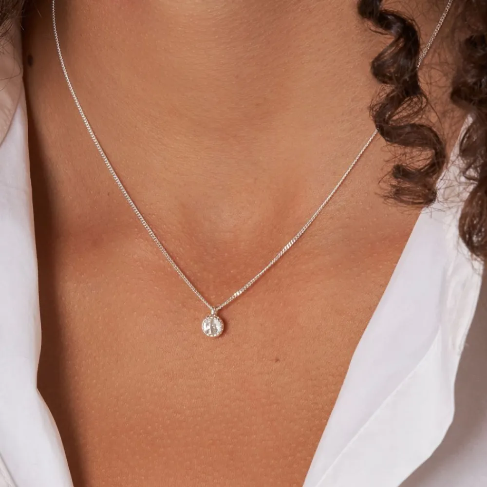 Dinny Hall Gem Drop Small Rose Cut Pendant