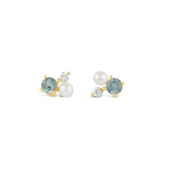 Dinny Hall Gem Drop Trilogy Studs
