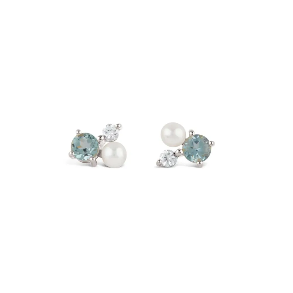 Dinny Hall Gem Drop Trilogy Studs