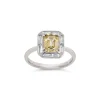 Dinny Hall Heni 18K Fine Pale Yellow Sapphire & Diamond Ring