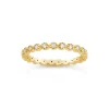 Dinny Hall 14K Diamond Forget Me Not Full Eternity Ring