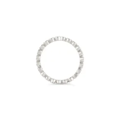 Dinny Hall 14K Diamond Forget Me Not Full Eternity Ring