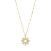 Dinny Hall 14K Diamond Jasmine Flower Pendant
