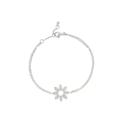 Dinny Hall 14K Diamond Jasmine Flower Wristlet