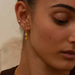 Dinny Hall 14K Diamond Jasmine Studs