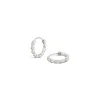 Dinny Hall 14K Diamond Rosemary Huggie Hoops