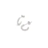 Dinny Hall 14K Diamond Rosie Mini Hoops