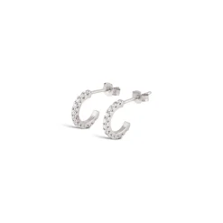 Dinny Hall 14K Diamond Rosie Mini Hoops
