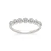 Dinny Hall 14K Fine Starflower Diamond Half Eternity Ring