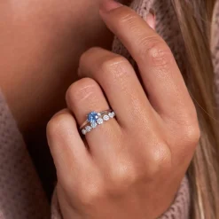Dinny Hall 14K Fine Starflower Diamond Half Eternity Ring