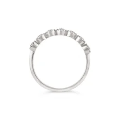 Dinny Hall 14K Fine Starflower Diamond Half Eternity Ring