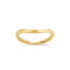 Dinny Hall 18K Gold Curved Court Wedding Band