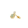 Dinny Hall 14K Gold Double Opal & Diamond Single Stud