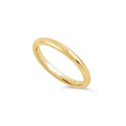 Dinny Hall 18K Gold 2Mm Court Wedding Band