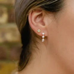 Dinny Hall 14K Gold Opal Studs