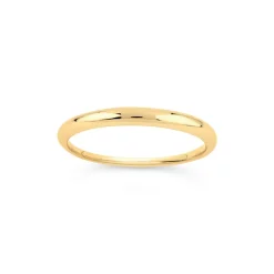 Dinny Hall 18K Gold Round Tapering Wedding Band