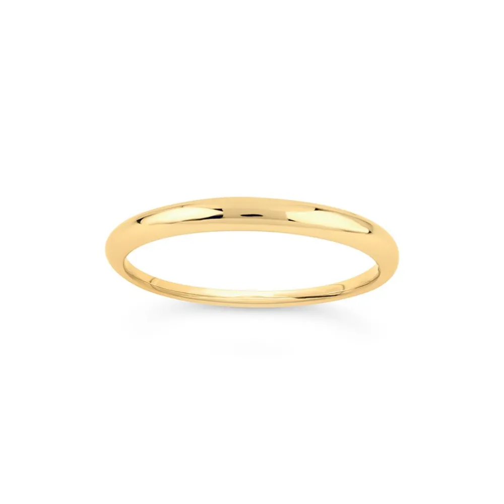 Dinny Hall 18K Gold Round Tapering Wedding Band