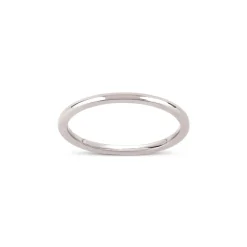 Dinny Hall 18K Gold Skinny Court Wedding Band