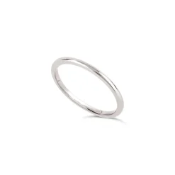 Dinny Hall 18K Gold Skinny Court Wedding Band