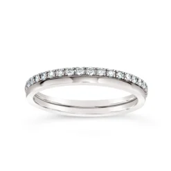 Dinny Hall 18K Gold Skinny Flat Wedding Band
