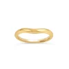 Dinny Hall 18K Gold Tapering Curve Two Wedding Band
