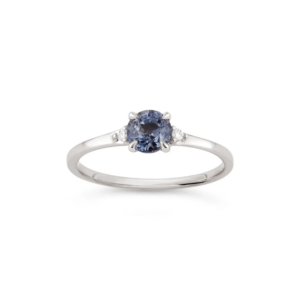 Dinny Hall Kassia 18K Fine Blue Sapphire & Diamond Ring
