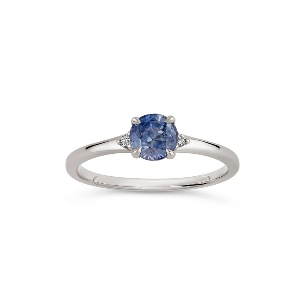 Dinny Hall Kassia 18K Fine Blue Sapphire & Diamond Ring