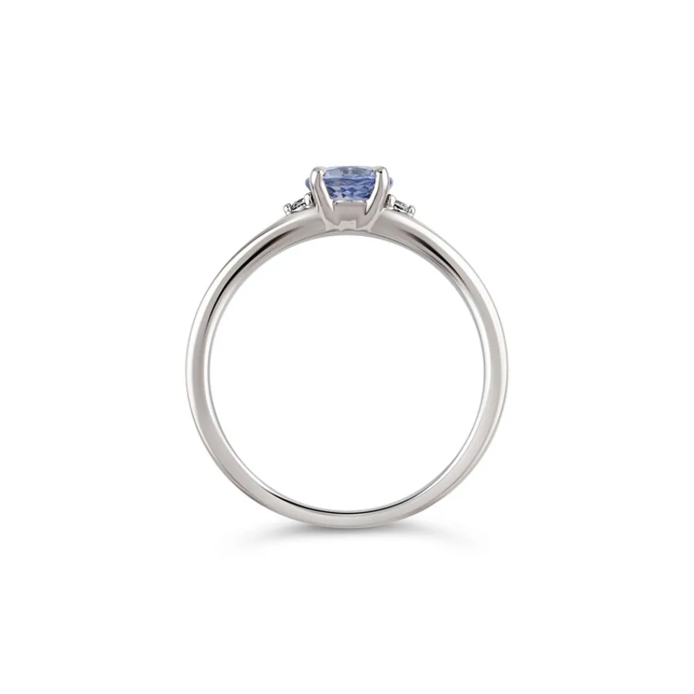 Dinny Hall Kassia 18K Fine Blue Sapphire & Diamond Ring