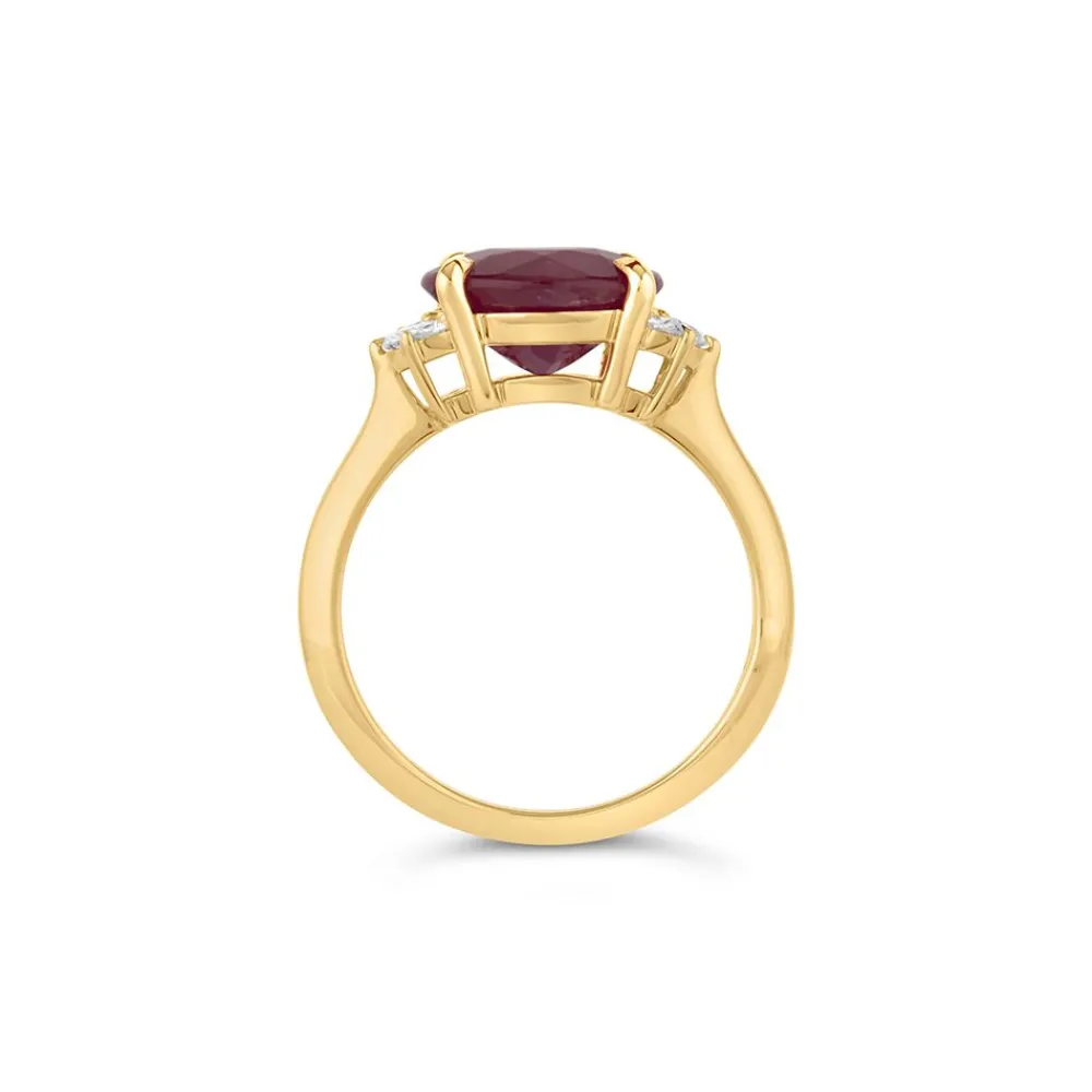 Dinny Hall Krista 18K Fine Ruby & Diamond Ring