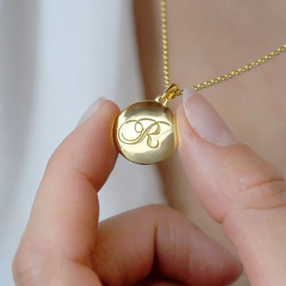 Dinny Hall Large Initial Charm Pendant
