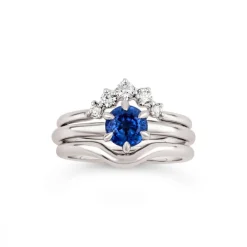 Dinny Hall Lily 18K Fine Blue Sapphire Solitaire Ring