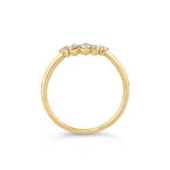 Dinny Hall Lily 18K Fine Diamond Crown Ring