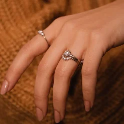 Dinny Hall Lily 18K Fine Diamond Solitaire Ring
