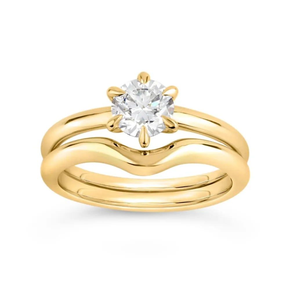 Dinny Hall Lily 18K Fine Diamond Solitaire Ring
