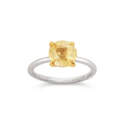 Dinny Hall Lizzy 18K Fine Lemon Yellow Sapphire Ring