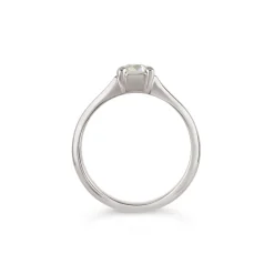 Dinny Hall Macy 18K Fine Cushion Old Cut Diamond Ring