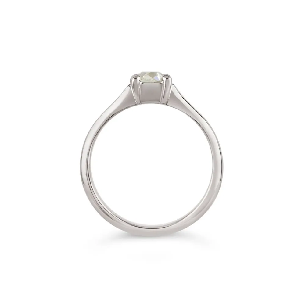 Dinny Hall Macy 18K Fine Cushion Old Cut Diamond Ring