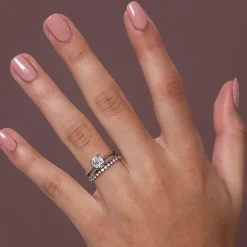 Dinny Hall Macy 18K Fine Cushion Old Cut Diamond Ring