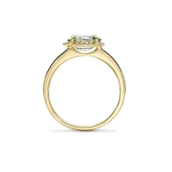 Dinny Hall Mia 18K Fine Pale Blue Sapphire & Diamond Ring