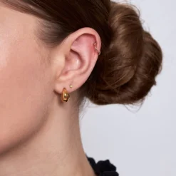 Dinny Hall Mini Scoop Hoops