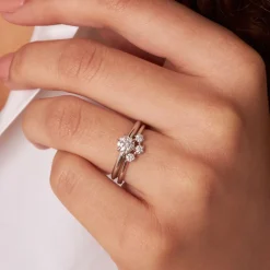 Dinny Hall Miss Lily 18K Fine Diamond Solitaire Ring