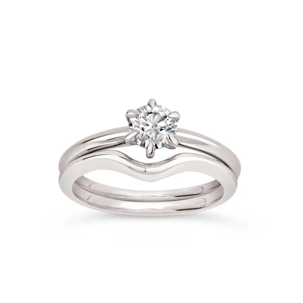 Dinny Hall Miss Lily 18K Fine Diamond Solitaire Ring
