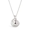 Dinny Hall My World Small Orb Locket & Moon Charm Pendant