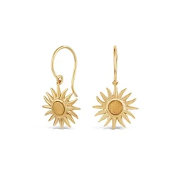Dinny Hall My World Sun Charm Drop Earrings