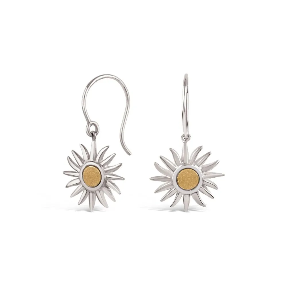 Dinny Hall My World Sun Charm Drop Earrings