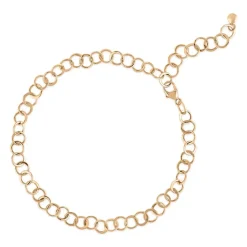 Dinny Hall Planished Solid Gold Bracelet