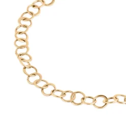 Dinny Hall Planished Solid Gold Bracelet