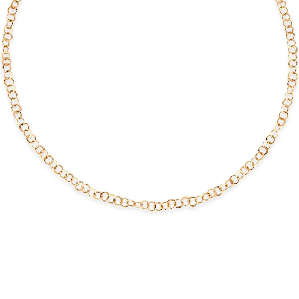 Dinny Hall Planished Solid Gold Necklace